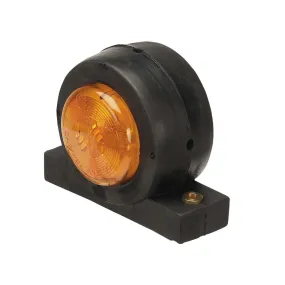 Narva 93004 12 Volt Sealed Side Marker and Front Position (Side) Lamp (Red/Amber) in Neoprene Body