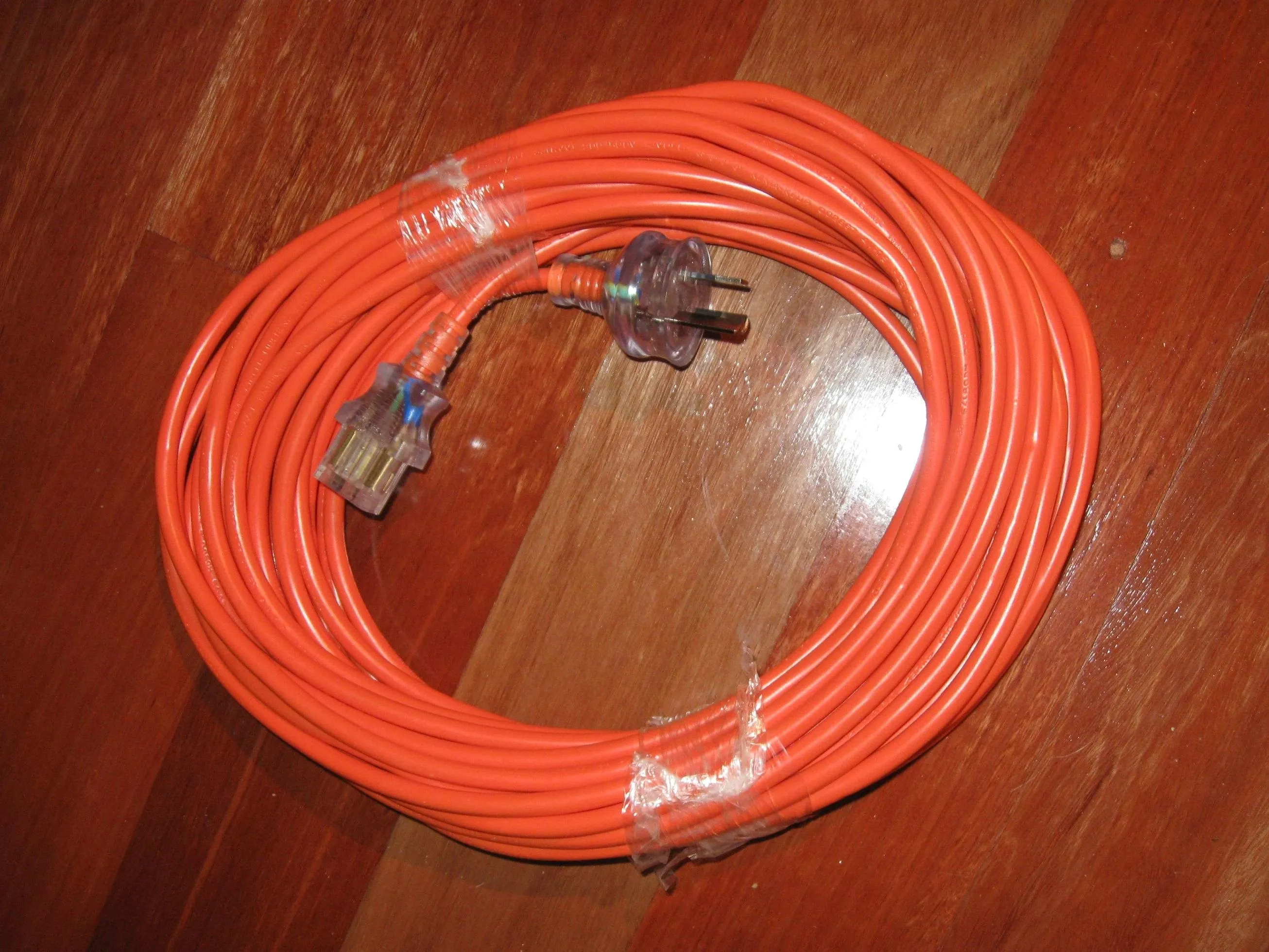 Nilfisk and Tellus GM80 Vacuum Cleaner 10m IEC Orange Cord With Moulded Ends