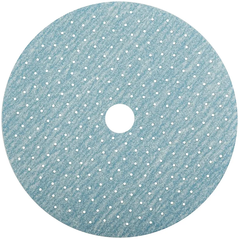 Norton 04041 Sanding Disc, 5 in Dia, 11/16 in Arbor, Coated, P320 Grit, Extra Fine, Alumina Ceramic Abrasive, Spiral :PK 50: QUANTITY: 1