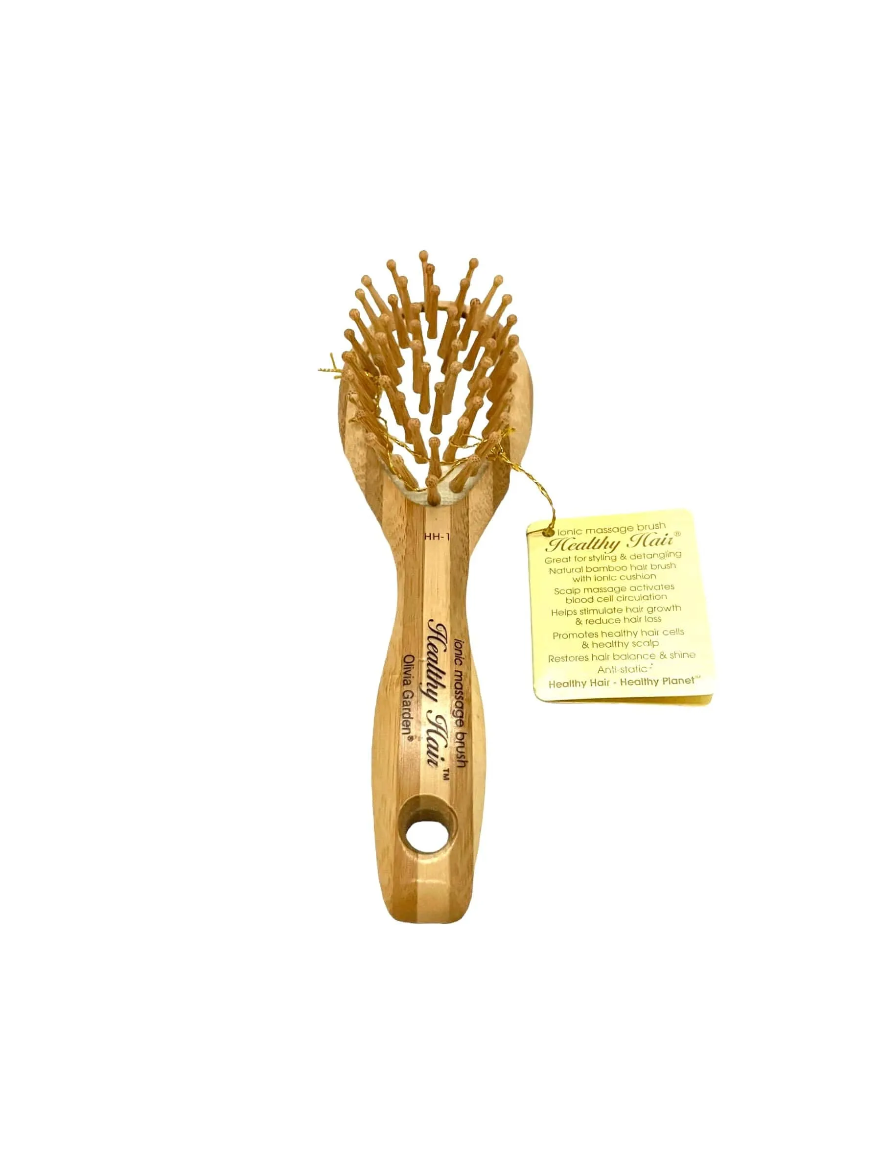 Olivia Garden Brushes Ceramic Ion & Bamboo Paddle Brushes