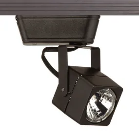 One Light Track Fixture in Black