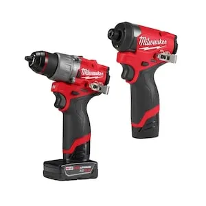 Open Box - Milwaukee 3497-22 12V Brushless Hammer Drill and Impact Driver Combo Kit