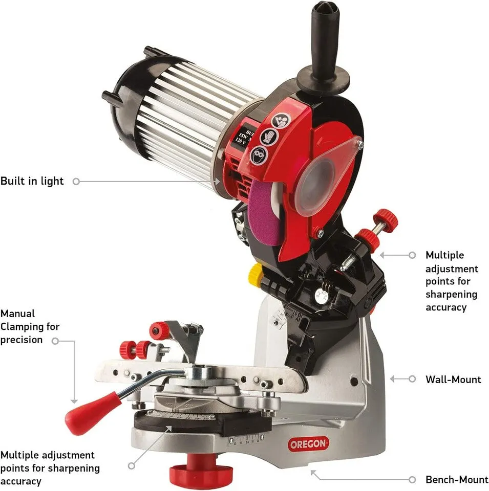 Oregon - 520-120 - Professional 120V Saw Chain Bench Grinder