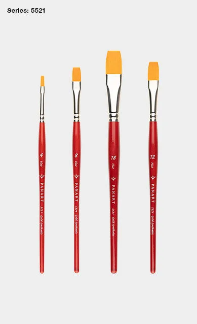 PANART CAMPUS SYNTHETIC FLAT SH BRUSH 521-20