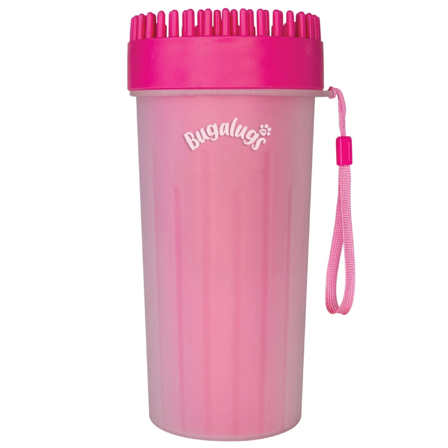 Pink Paw Cleaner Cup for Dogs & Cats (Large)