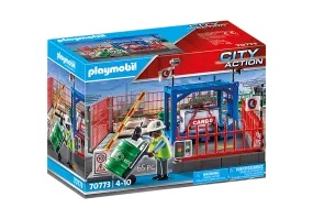 Playmobil City Action Cargo Freight Storage