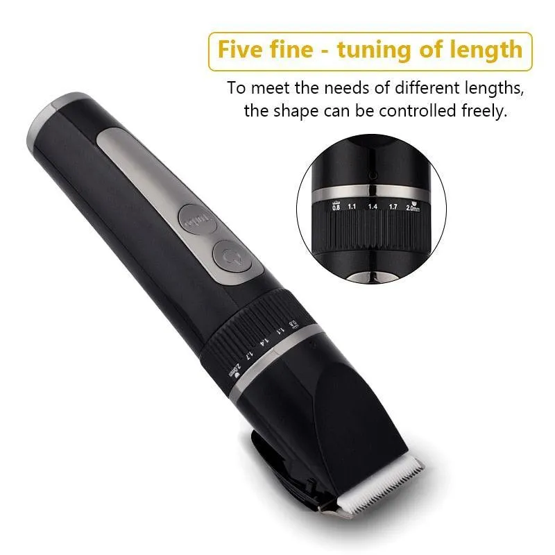 Professional Hair Clipper For Men Rechargeable Electric Razor Hair