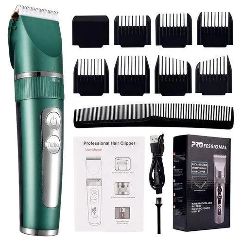 Professional Hair Clipper For Men Rechargeable Electric Razor Hair