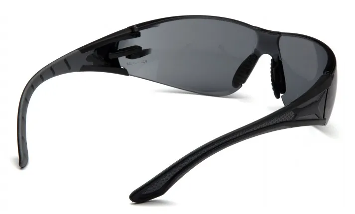 Protective Glasses - Pyramex Endeavor Plus Gray H2X Anti-Fog Lens with Black and Gray Temples SBG9620ST