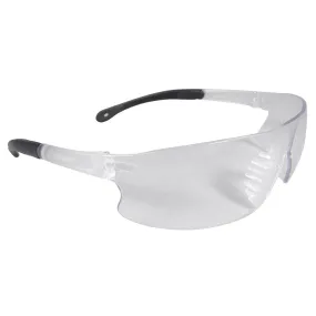 Radians Rad-Sequel Safety Glasses Clear Frame/Clear Lens