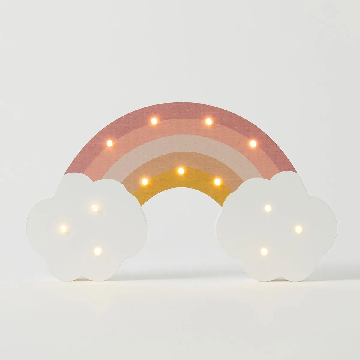 Rainbow Wooden Light by Pilbeam Living