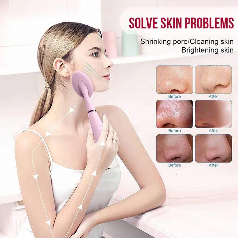 Rechargeable Silicone Cleansing Device