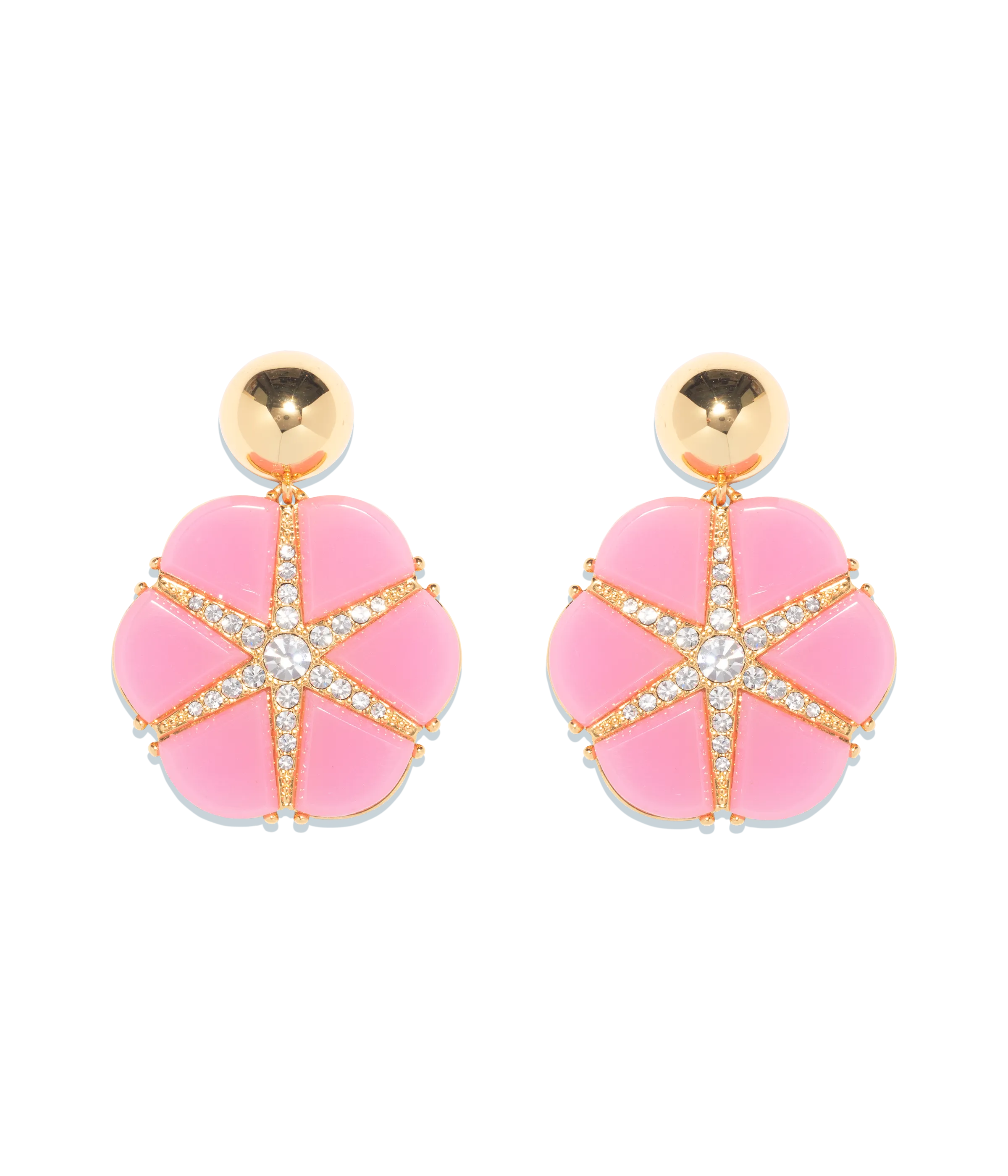 Rosemary Statement Earring in Pink