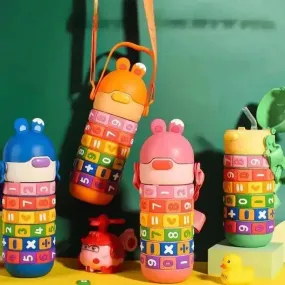 Rotating Numbers Educational Bottle For Kids (430 ml)