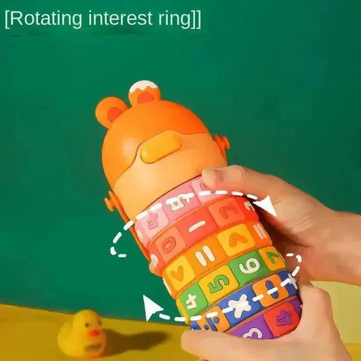 Rotating Numbers Educational Bottle For Kids (430 ml)