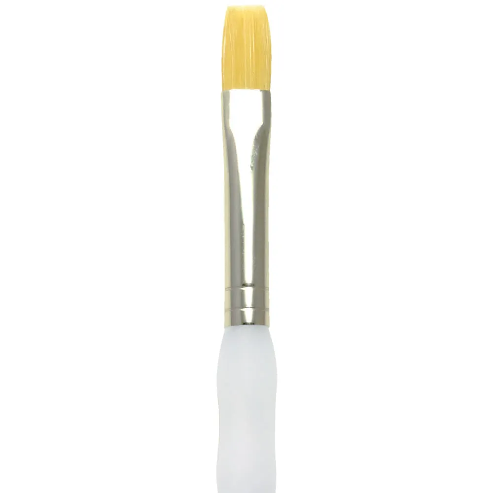 ROYAL BRUSH SG150 Soft Grip Taklon Gold Shader Brush - 6 Sizes