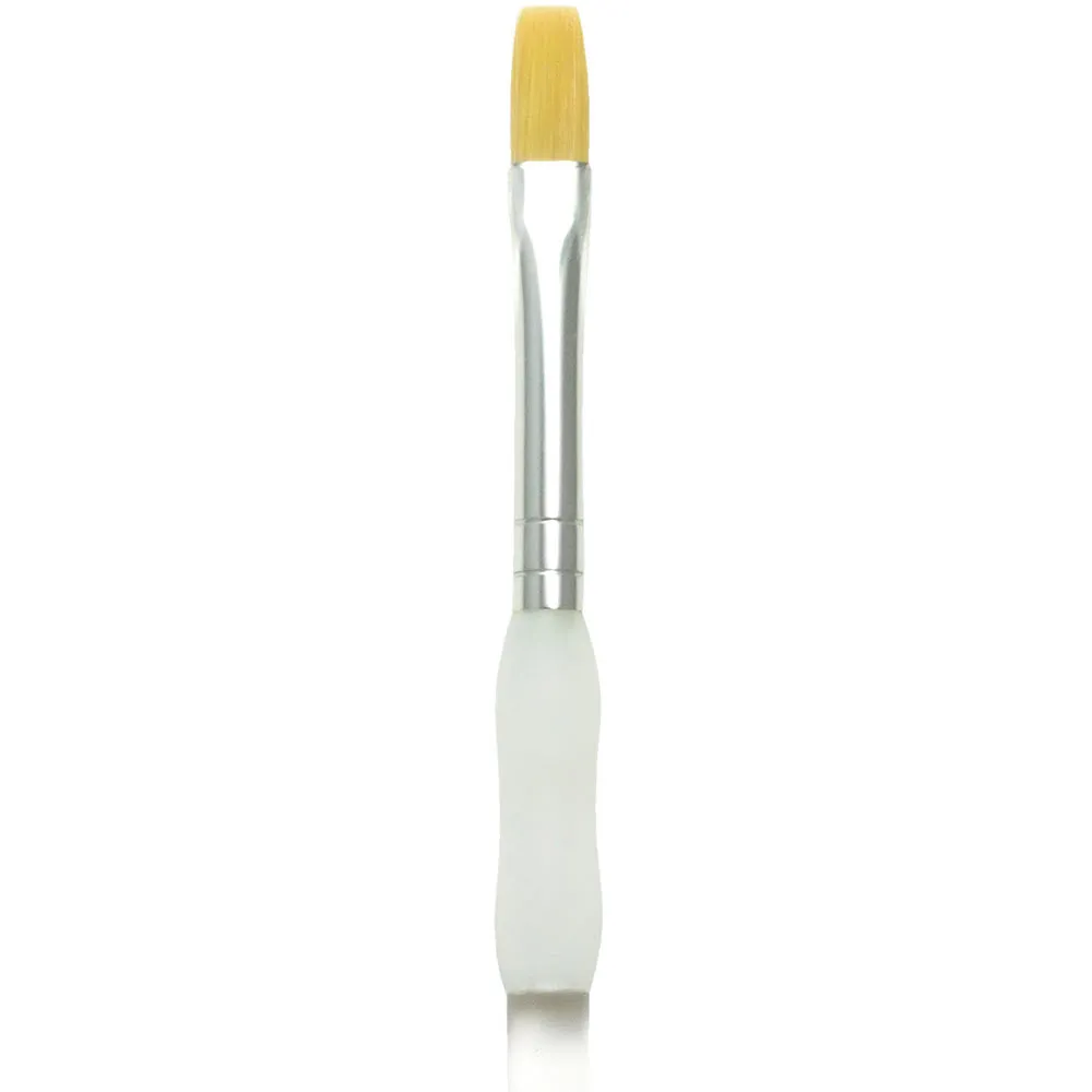 ROYAL BRUSH SG150 Soft Grip Taklon Gold Shader Brush - 6 Sizes