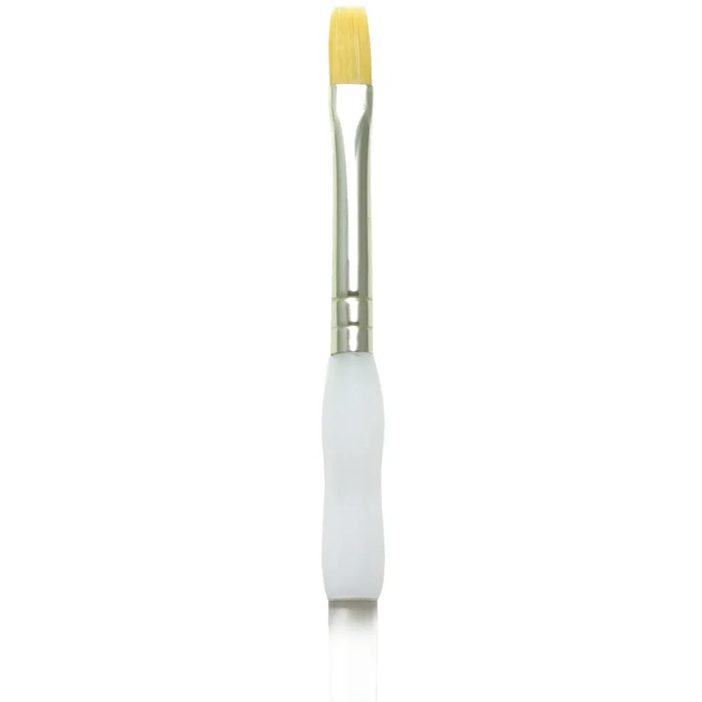 ROYAL BRUSH SG150 Soft Grip Taklon Gold Shader Brush - 6 Sizes