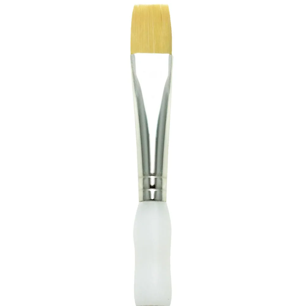 ROYAL BRUSH SG150 Soft Grip Taklon Gold Shader Brush - 6 Sizes