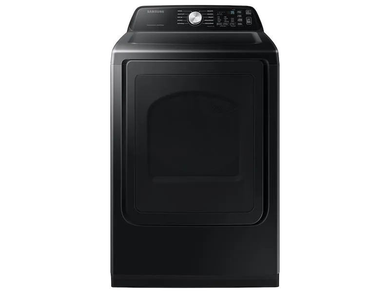 Samsung DVE47CG3500VA3 7.4 cu. ft. Smart Electric Dryer with Sensor Dry in Brushed Black