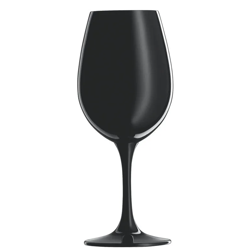 Schott Zwiesel Sensus Black Wine Tasting Glasses - Set of 6 (Blind Wine Tastings)