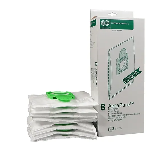 Sebo E Vacuum Bags,  E-Series Ultra Bag (8300ER)