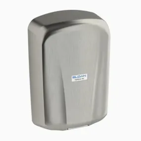 Sloan® Optima® Air EHD-701-BN Hand Dryer - "Brushed Nickel" (Satin Stainless Steel) High Speed Automatic Surface Mounted ADA-Compliant