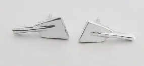 Small Rowing Blade with Shaft Earrings