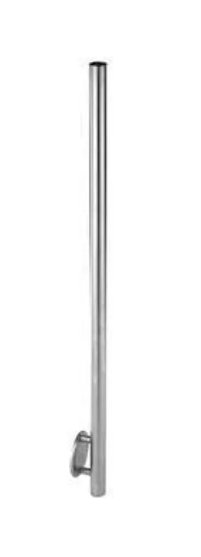 Stainless Steel 1-2/3" Newel Post with Wall Mount (E00450)