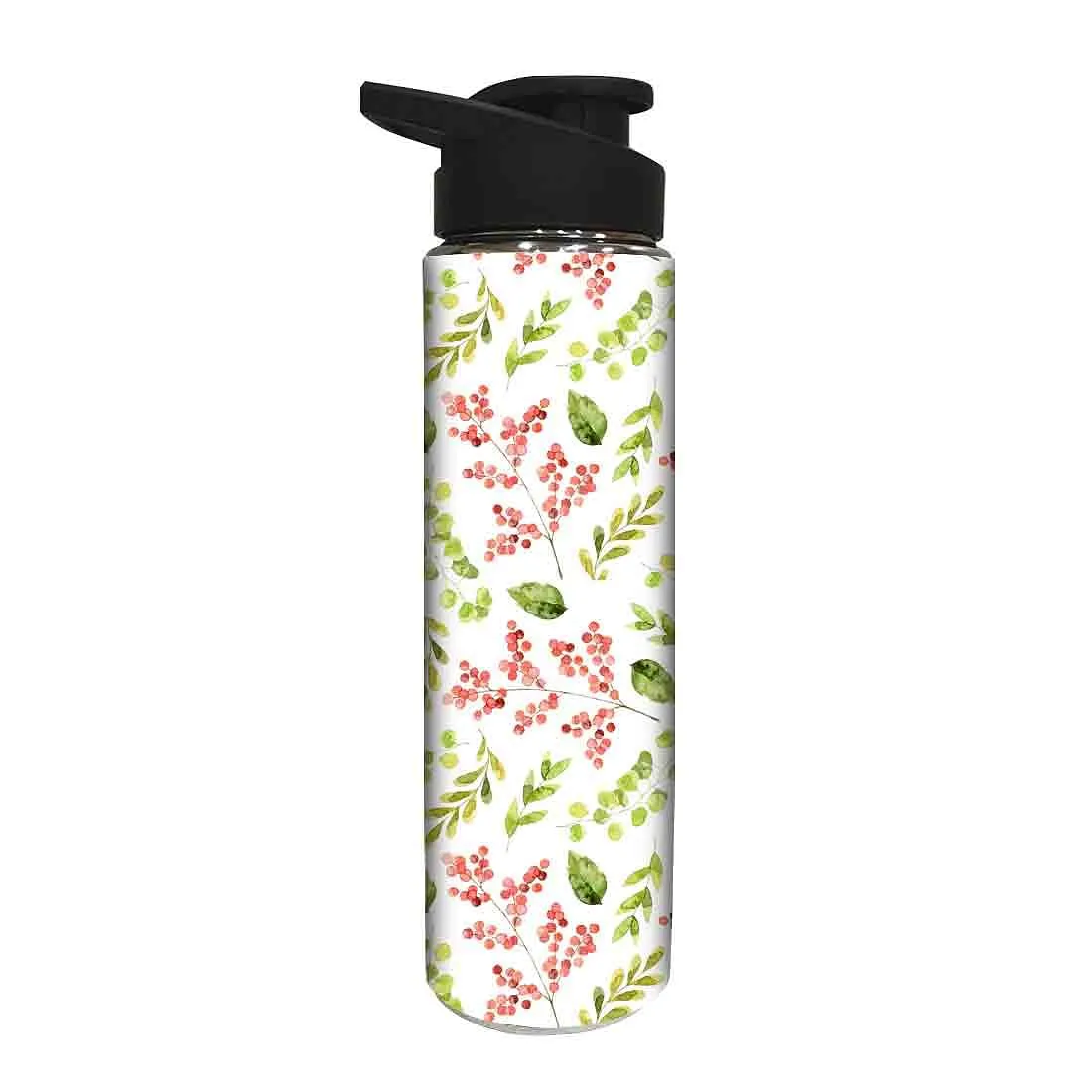 Stainless Steel Sipper Bottle -  Colorful Leaves