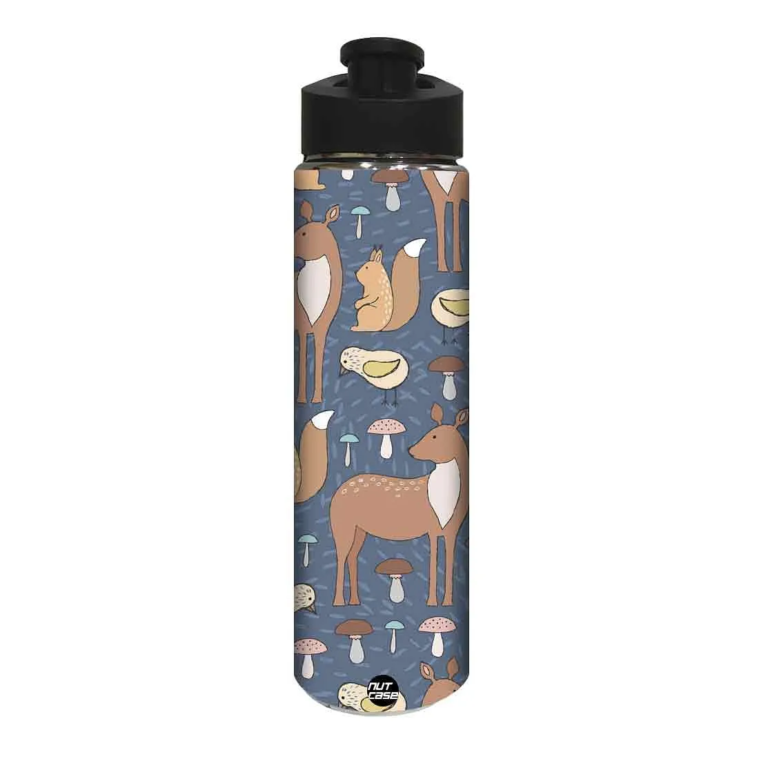 Stainless Steel Water Bottle -  Chick and Mushroom