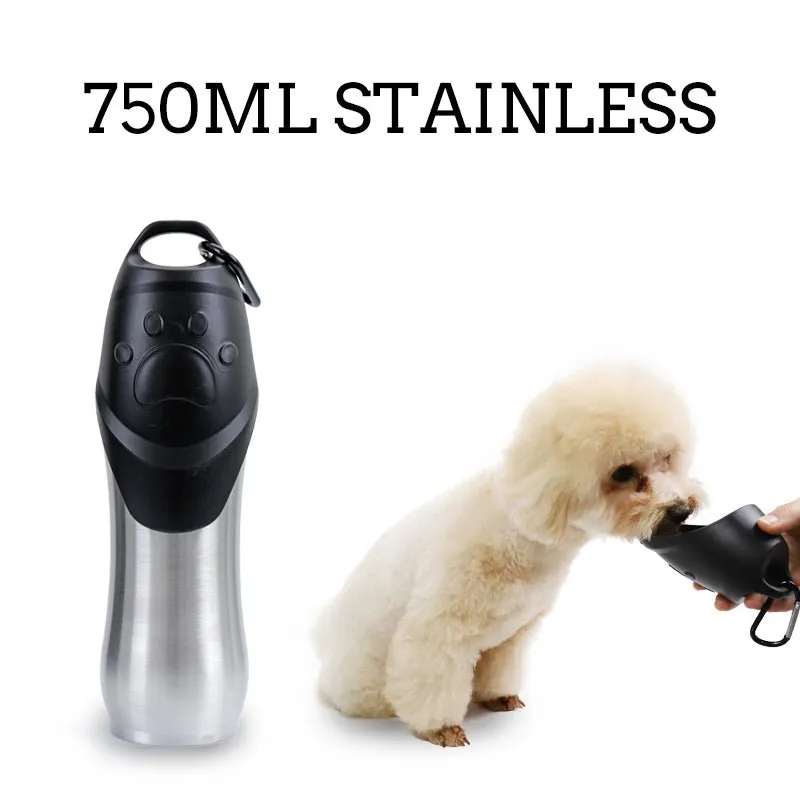 Stay Hydrated: Insulated Stainless Steel Water Bottle for Dogs!