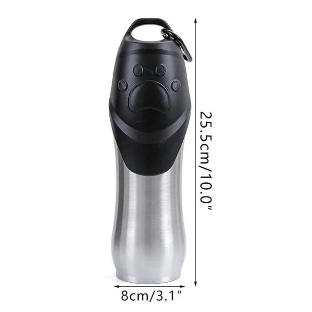 Stay Hydrated: Insulated Stainless Steel Water Bottle for Dogs!