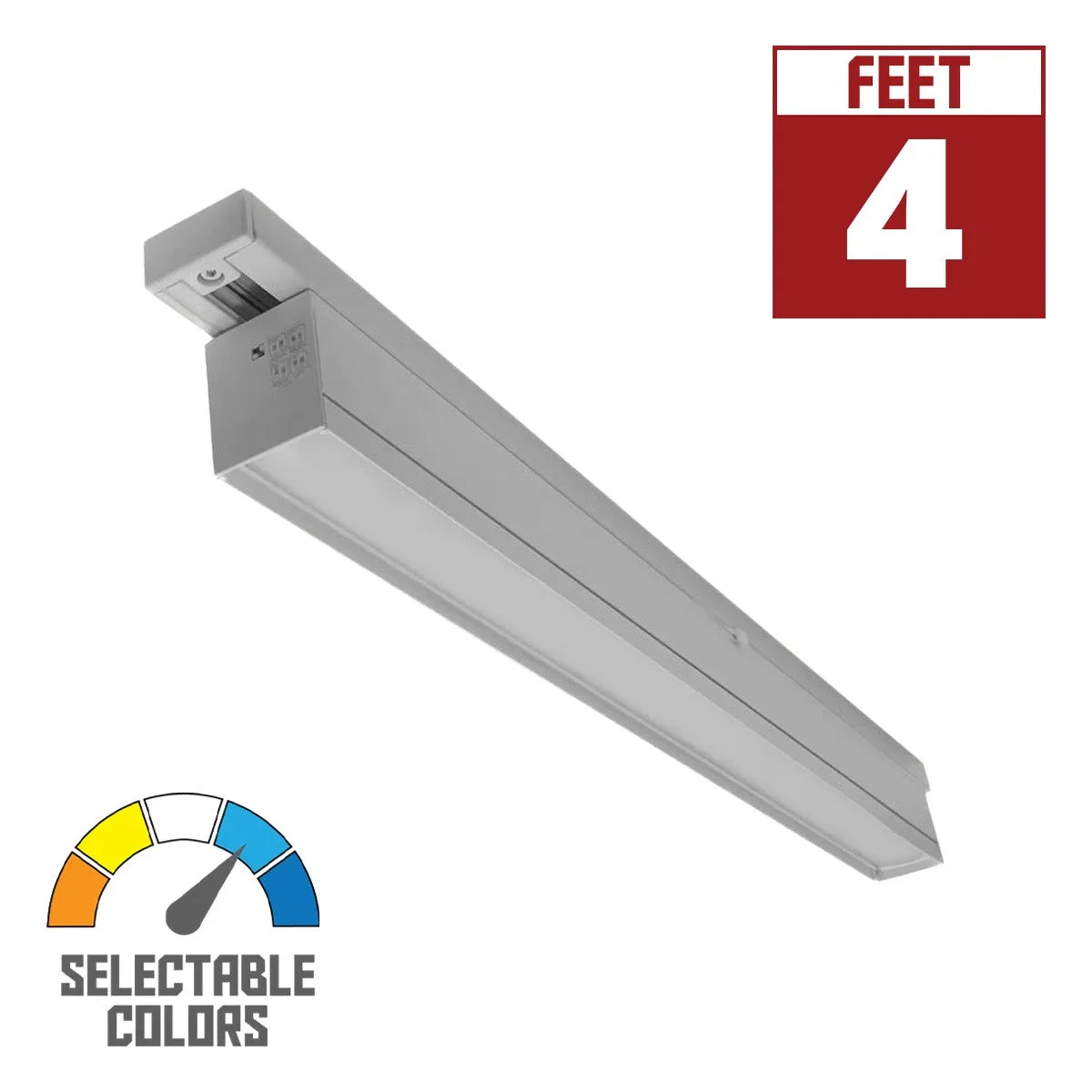 T-Line LED Linear Track Bar, Selectable CCT 30K/35K/40K, Halo