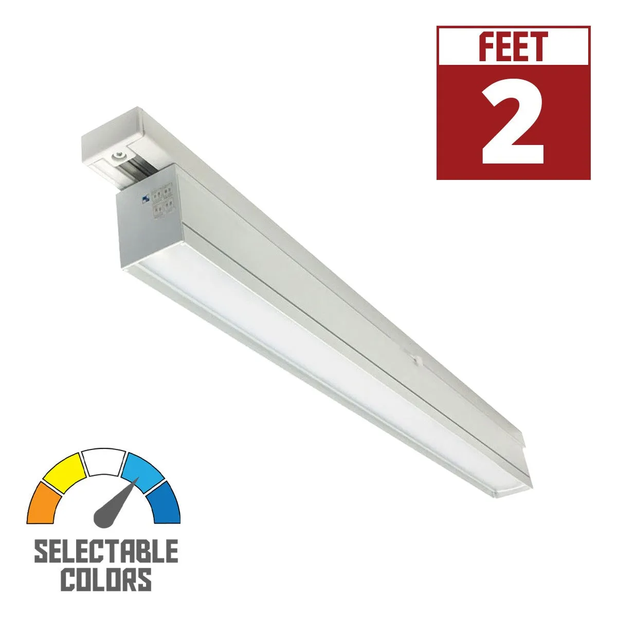 T-Line LED Linear Track Bar, Selectable CCT 30K/35K/40K, Halo