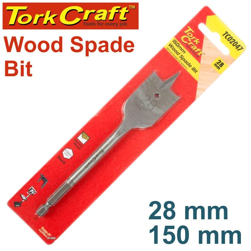 Tork Craft Spade Bit 28Mm 150Mm