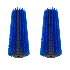 Tornado® 13" Blue Escalator Scrubbing Brushes (#93123.1) for the 'Vortex 13' CRB Scrubber - Pack of 2