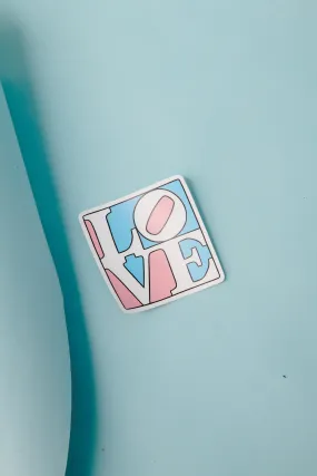 Trans Love Sticker by The Found