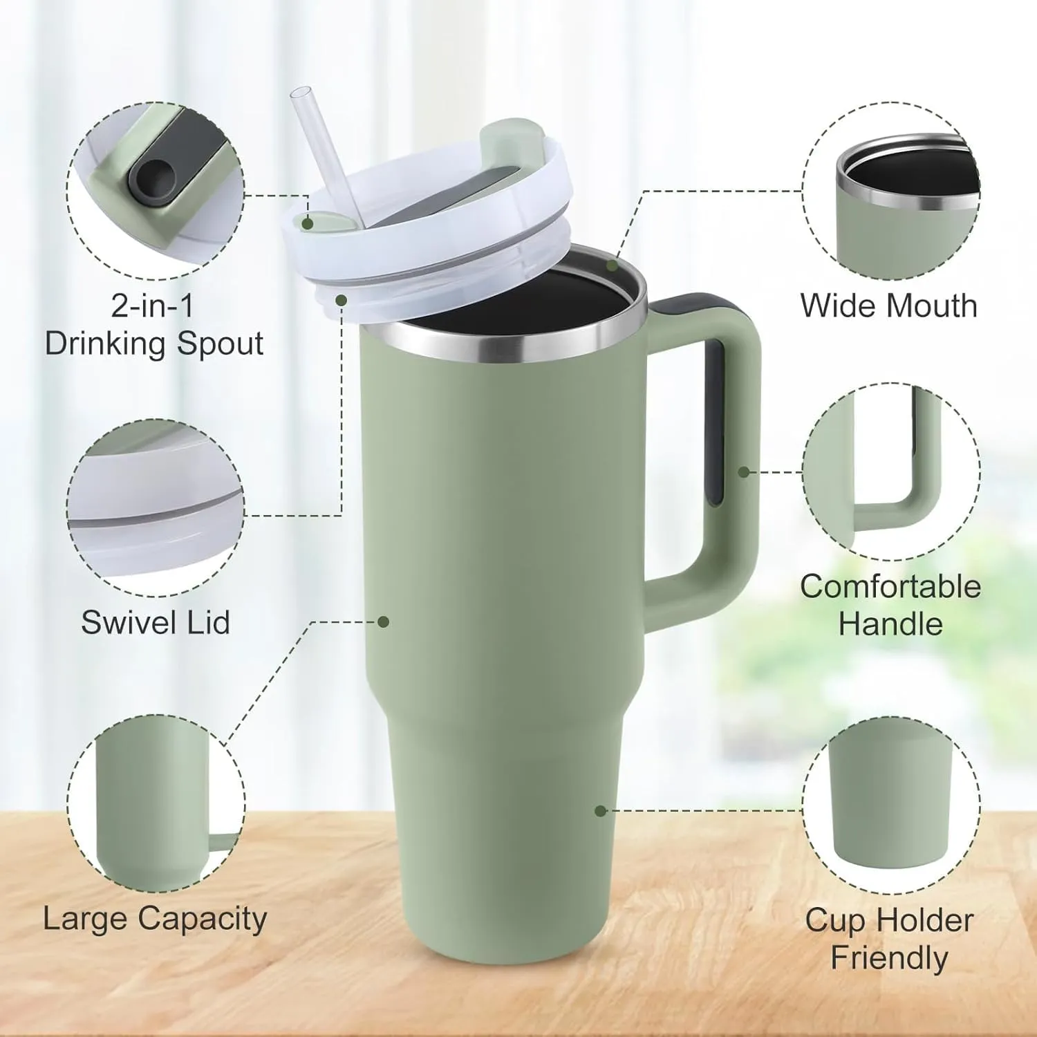 Travelling Stainless Steel Insulated Tumbler hot n cold