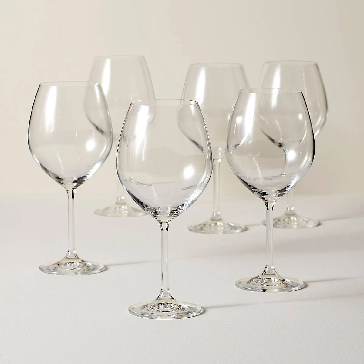 Tuscany Classics Red Wine Glass Set, Buy 4 Get 6