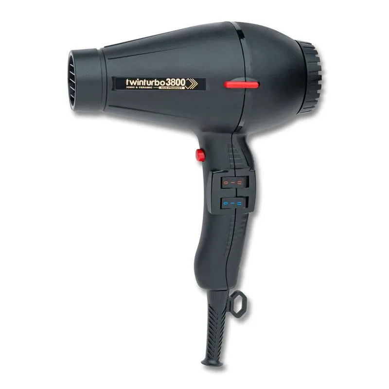 Twin Turbo 3800 Ionic Hairdryer Black