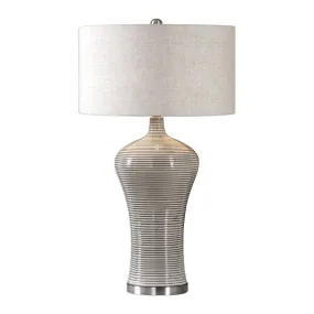 Uttermost Dubrava Light Gray Table Lamp