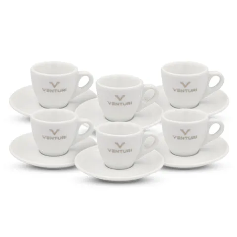 Venturi Espresso Cup and Saucer