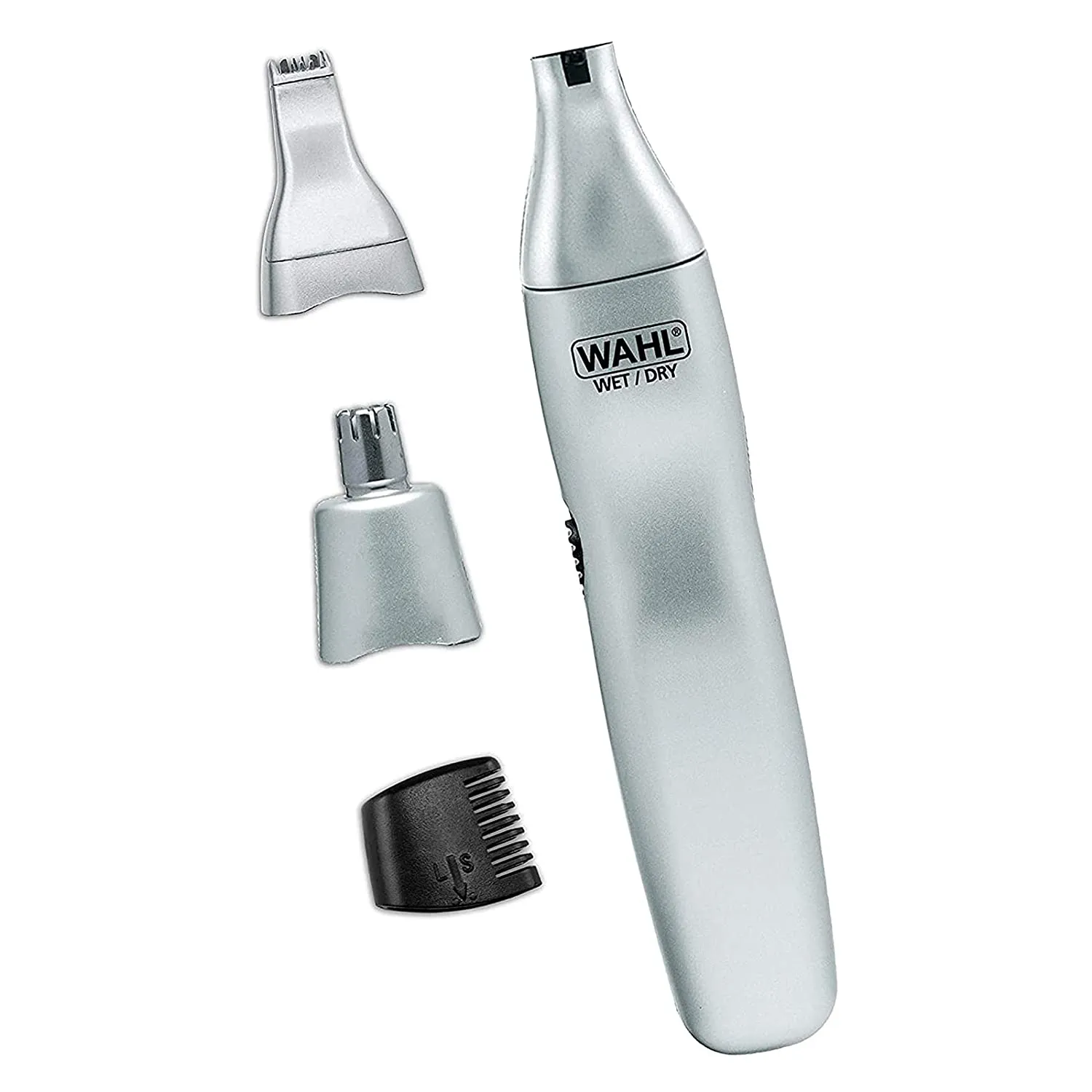 Wahl Ear, Nose, & Brow Trimmer Clipper – Painless Eyebrow & Facial Hair Trimmer for Men & Women, Battery Included Electric Groomer – Model 5545-400