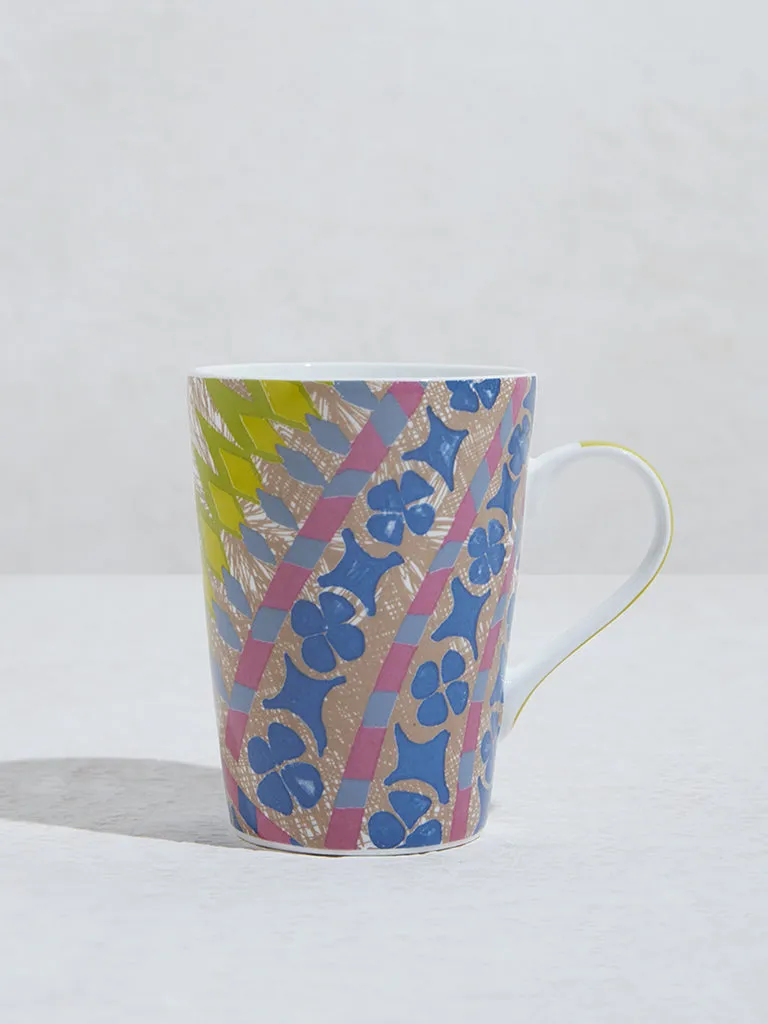 Westside Home Multicolour Abstract Printed Small Devonia Mug