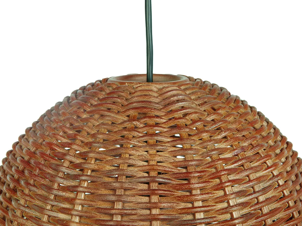 Wicker Bell Pendant Lamp