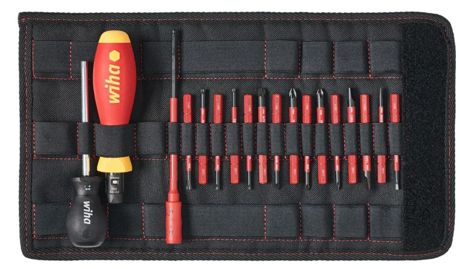 Wiha Torque Screwdriver Set TorqueVario®-S Electric 18pcs