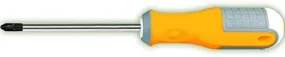 Worksite Phillip Screwdriver 5/16 inch X 8inch (8mmX200mm) Made of Highly Durable CR-V Steel, Magnetic Head, Comfortable Handle. Perfect for using around the House or Construction Site. WT5009