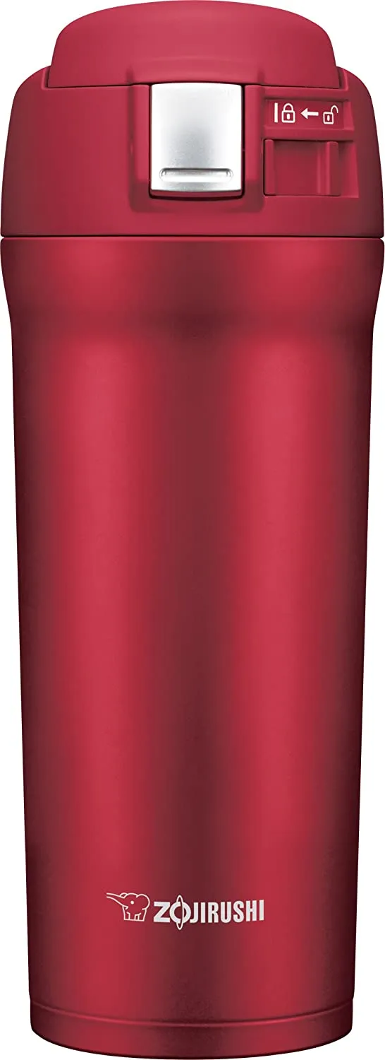 Zojirushi Space Stainless Steel Vacuum Travel Mug, 16-Ounce